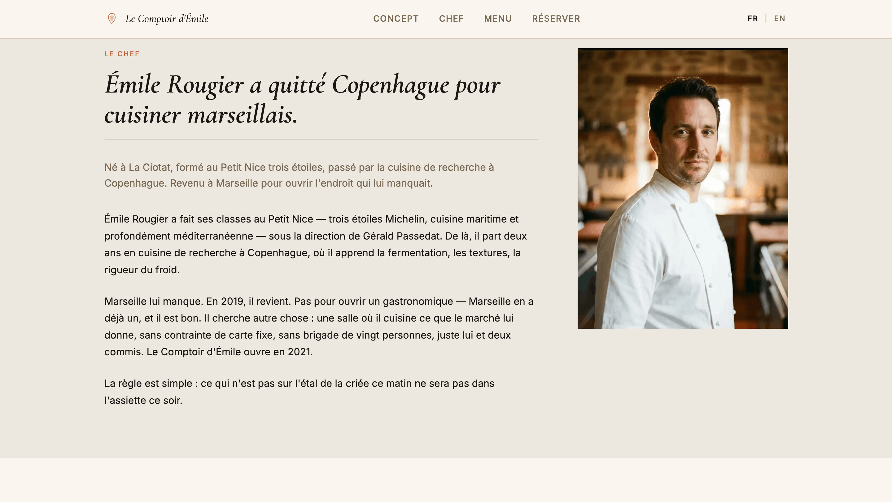Le Comptoir d'Émile — 2