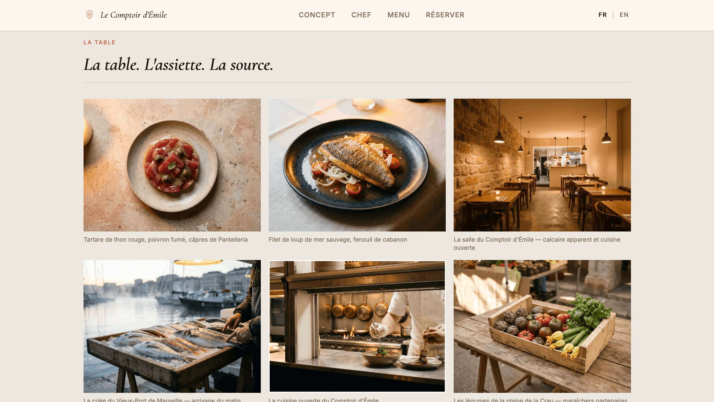 Le Comptoir d'Émile